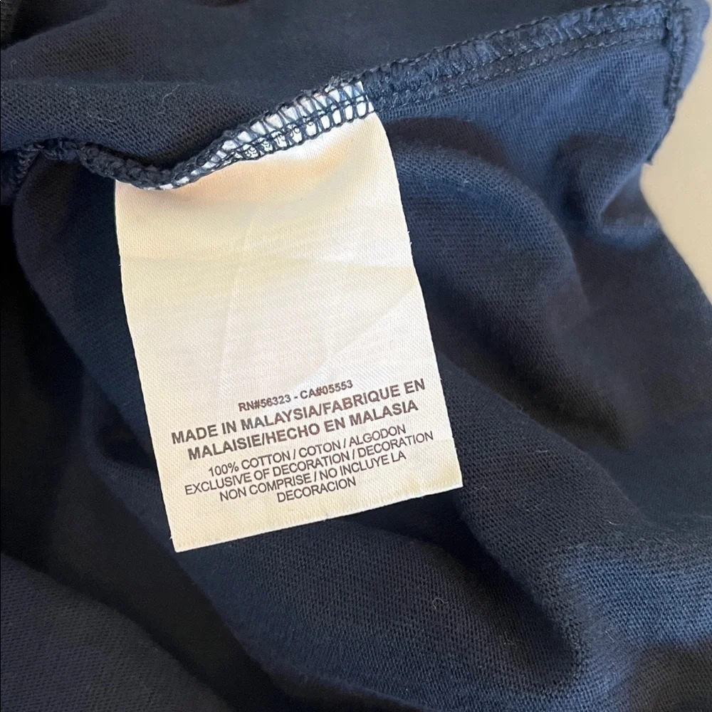 Nike Cotton Quarter Zip Blue Size Medium - Picture 4 of 7